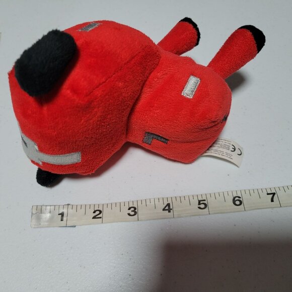 Mojang Mincecraft Baby Mooshroom Red Cow 5 inch Plush Bull Stuffed Animal Toy - Picture 6 of 6